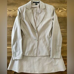 Express Blazer w/ A line knee length skirt